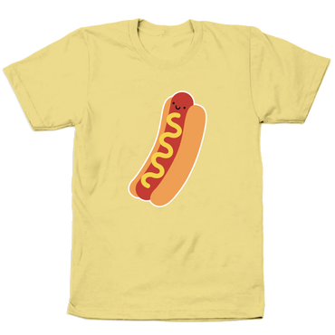 Adult Kawaii Hot Dog T-Shirt