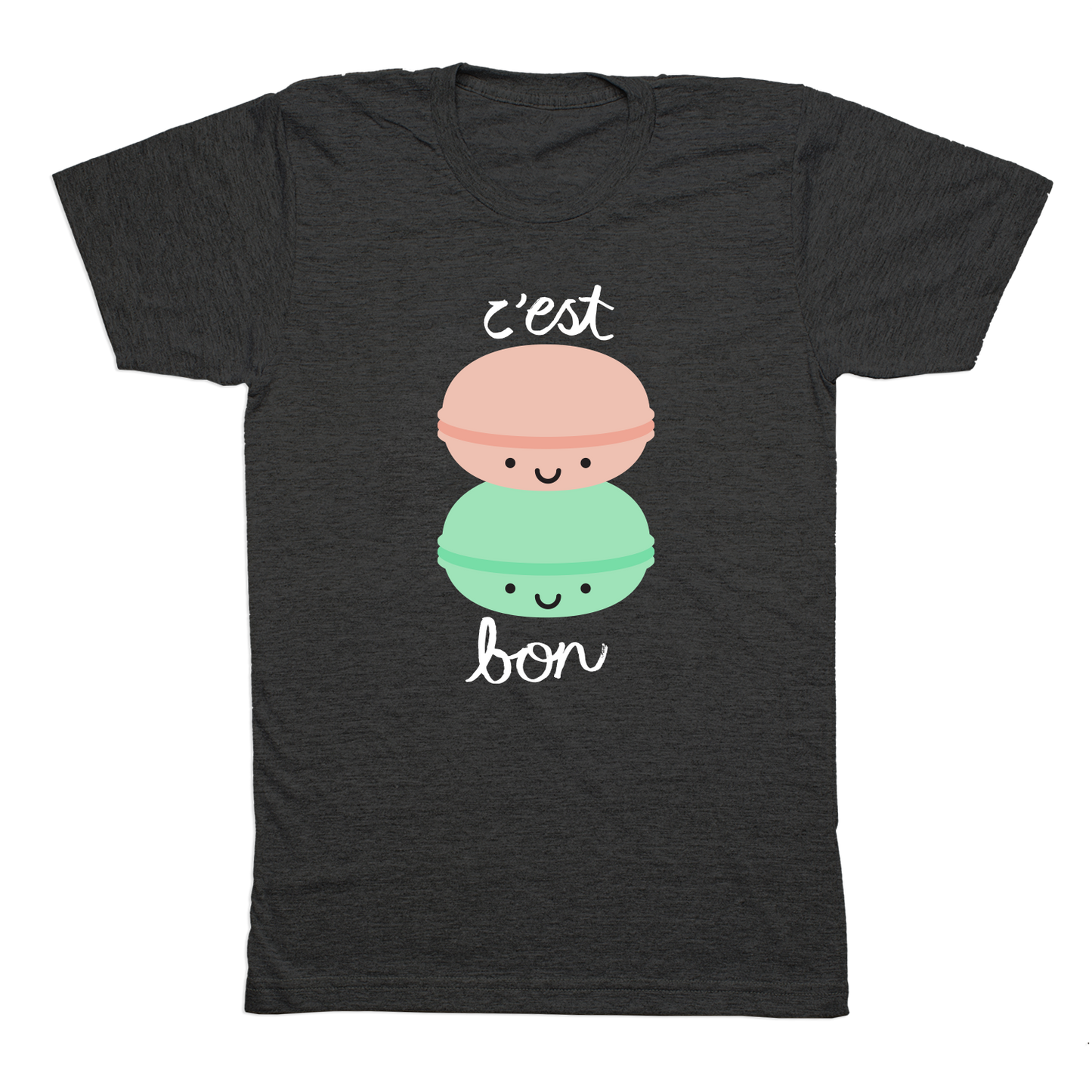 Kawaii C'est Bon Macarons T-Shirt - Adult Unisex
