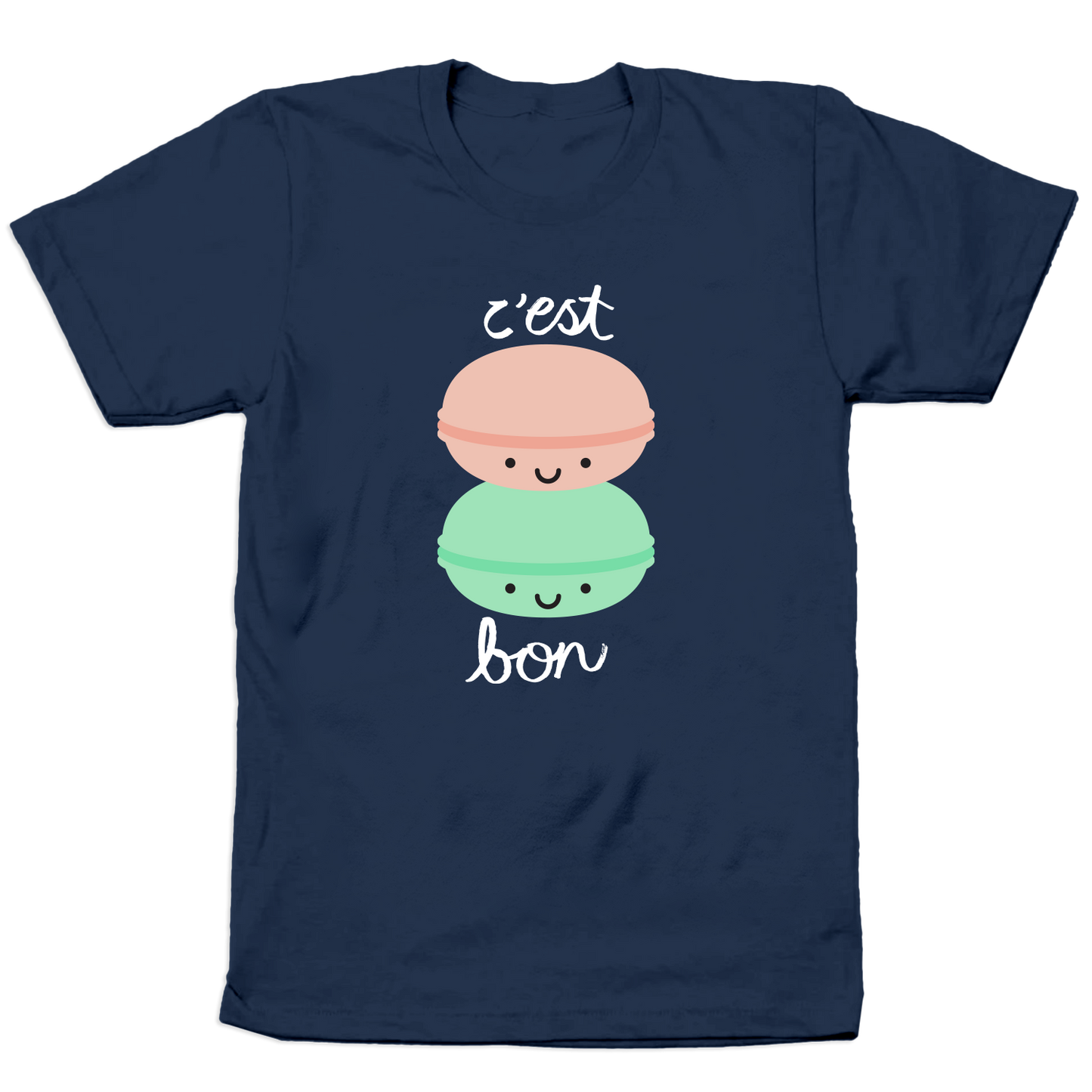 Kawaii C'est Bon Macarons T-Shirt - Adult Unisex