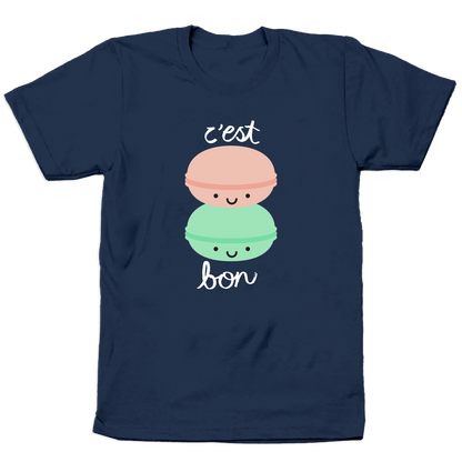 Kawaii C'est Bon Macarons T-Shirt - Adult Unisex