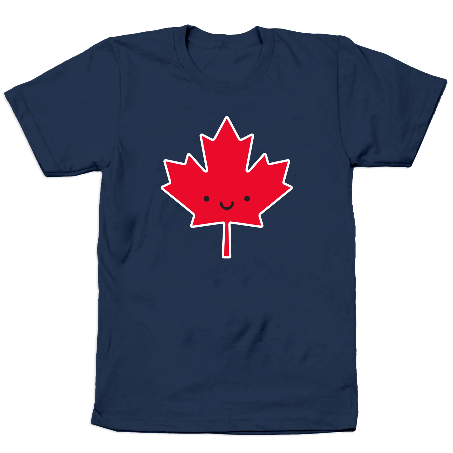 Kawaii Maple Leaf T-Shirt Adult