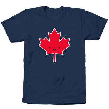 Kawaii Maple Leaf T-Shirt Adult