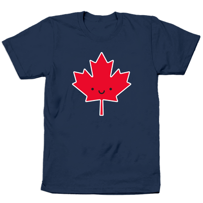 Kawaii Maple Leaf T-Shirt Adult