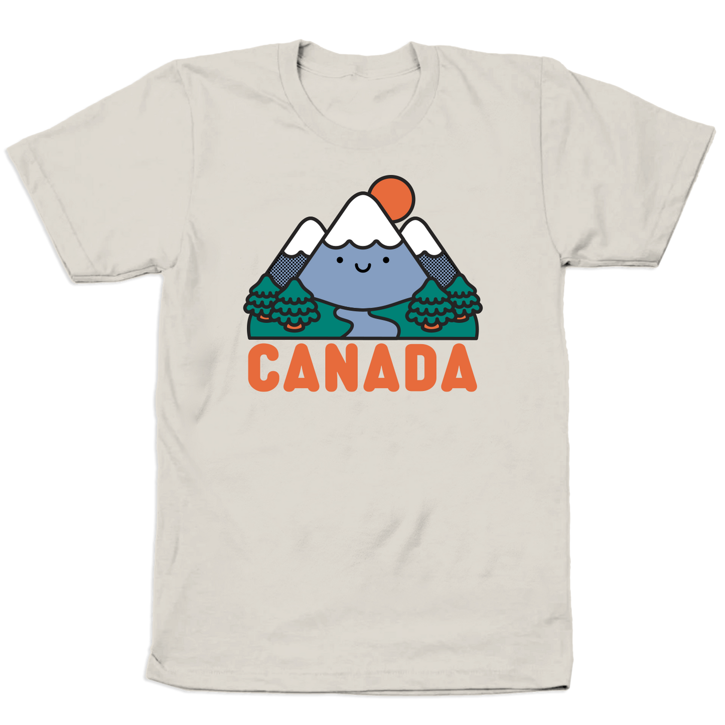 Canada Mountains T-shirt Adult