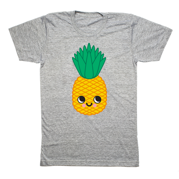 Kawaii Pineapple T-Shirt Adult