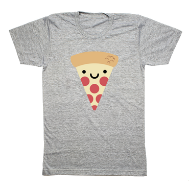 Adult Kawaii Pizza T-Shirt