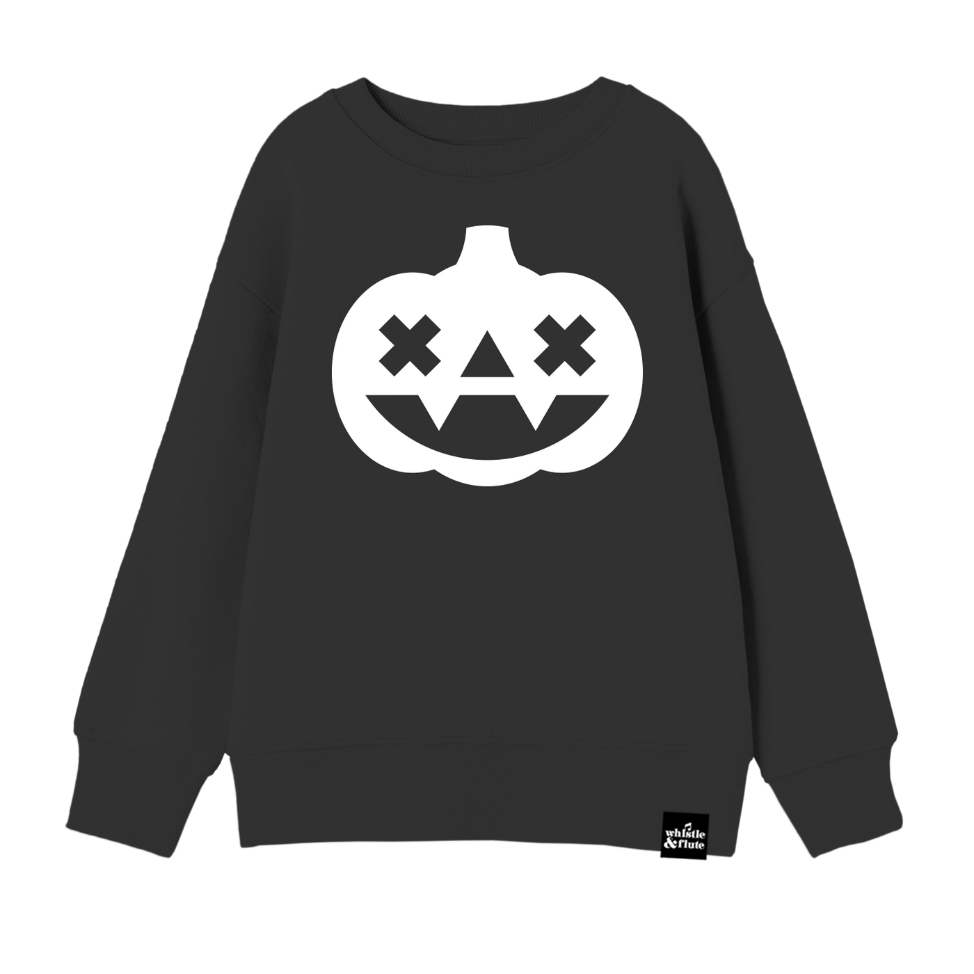 Glow in the Dark Adult Pumpkin Sweatshirt