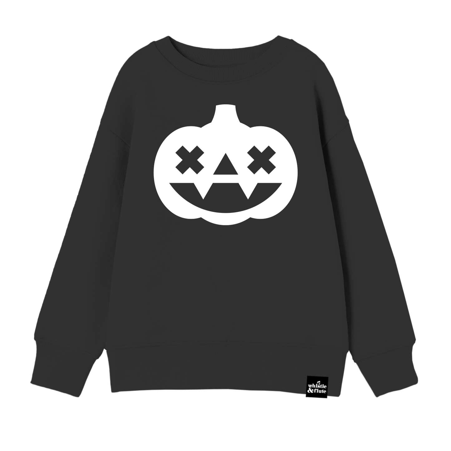 Glow in the Dark Adult Pumpkin Sweatshirt
