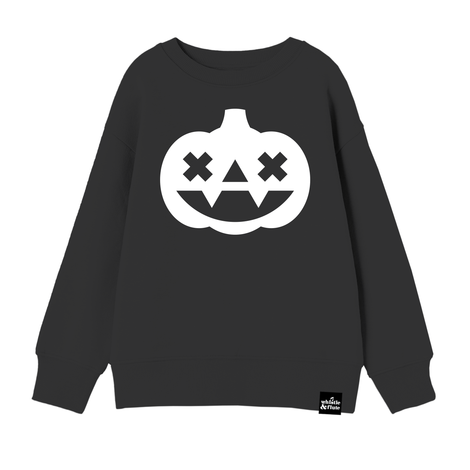 Glow in the Dark Adult Pumpkin Sweatshirt