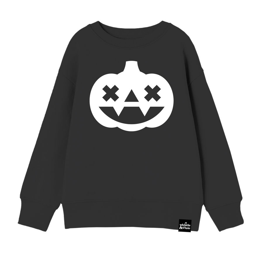 Glow in the Dark Adult Pumpkin Sweatshirt