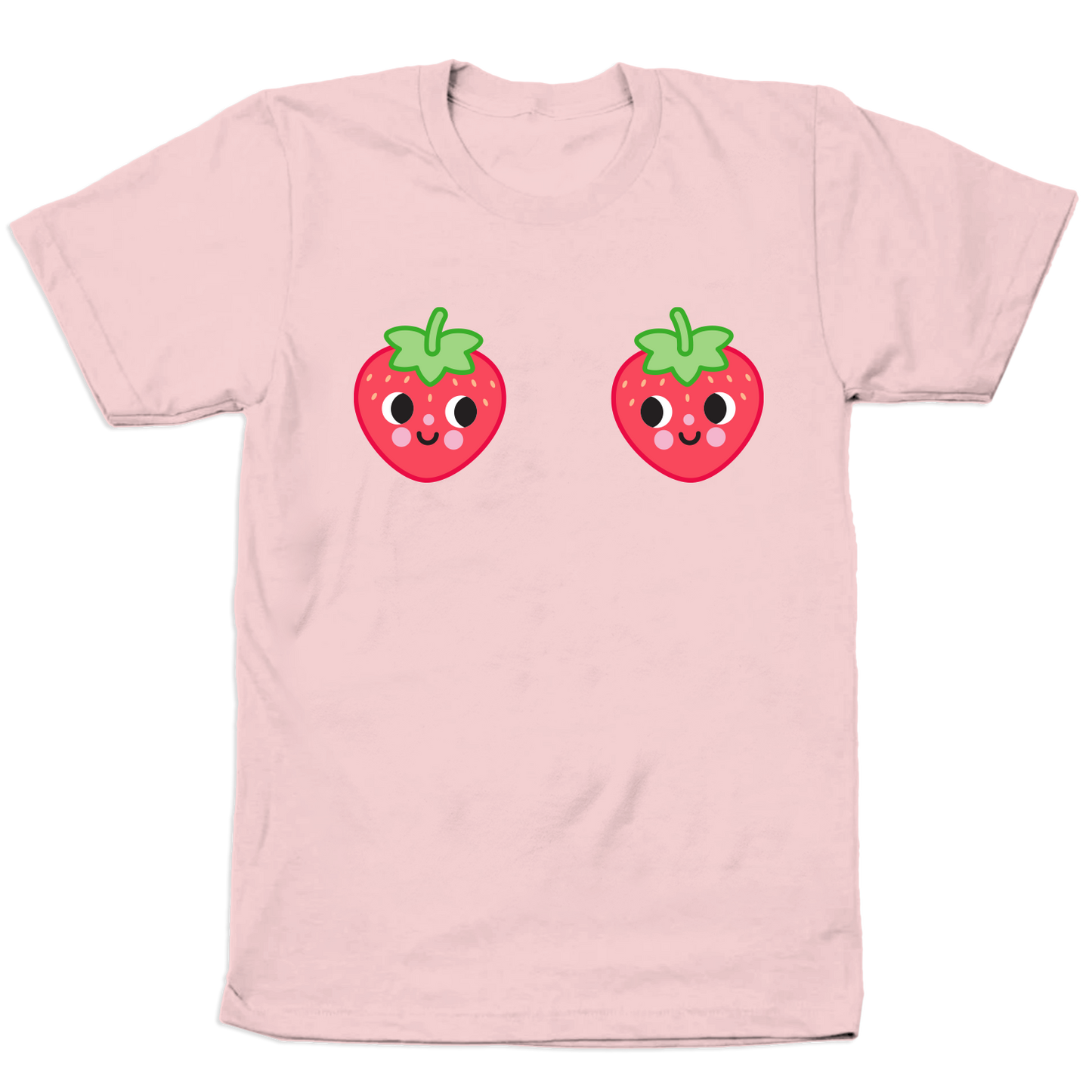 Kawaii Strawberry Duo T-Shirt Adult