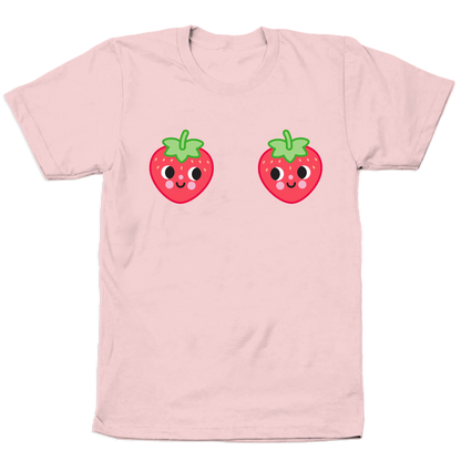 Kawaii Strawberry Duo T-Shirt Adult