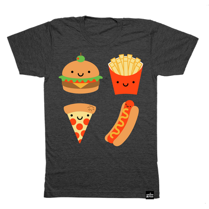 Adult Kawaii Street Food T-shirt