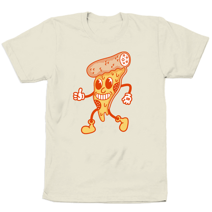 Adult Old Timey Pizza T-Shirt