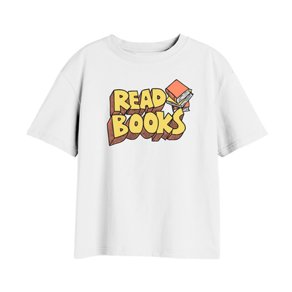 Adult Retro Read Books T-Shirt