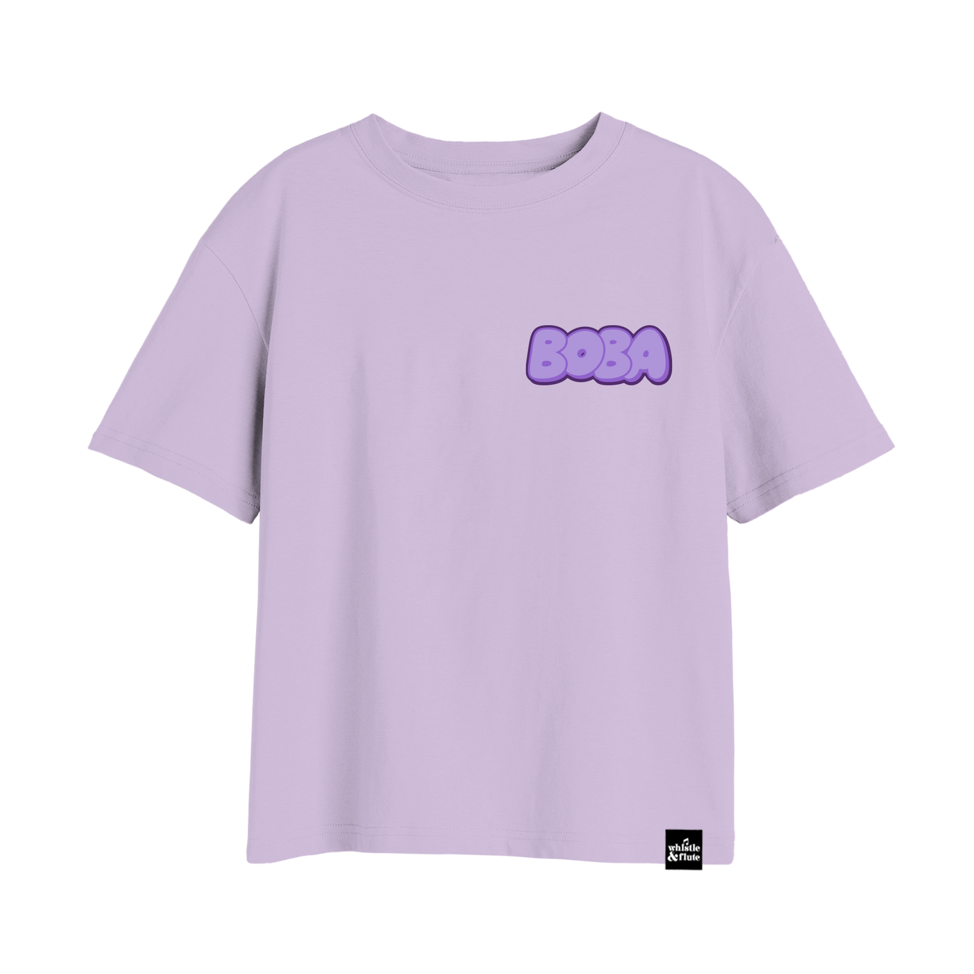 Kawaii Boba Bubble Letter T-Shirt