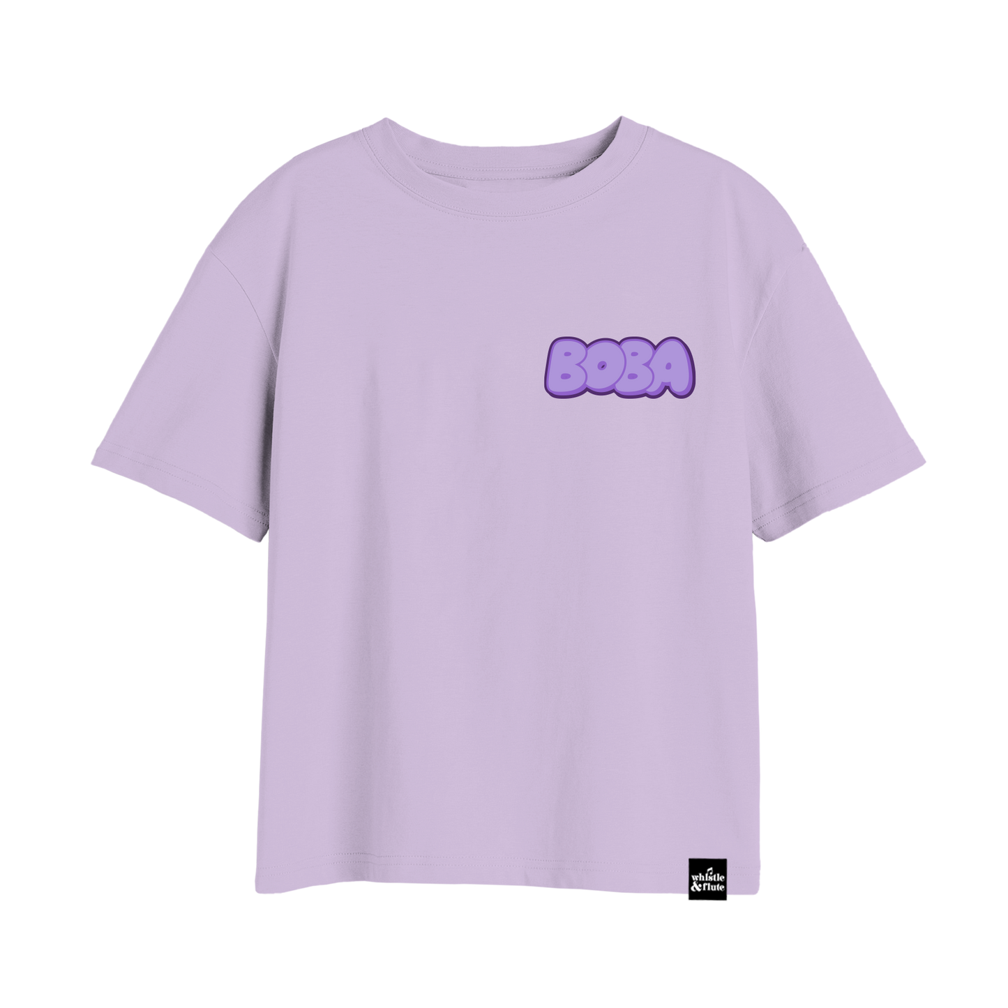 Kawaii Boba Bubble Letter T-Shirt