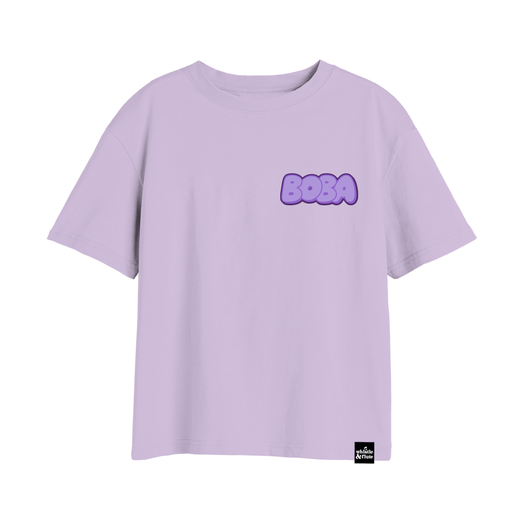 Kawaii Boba Bubble Letter T-Shirt