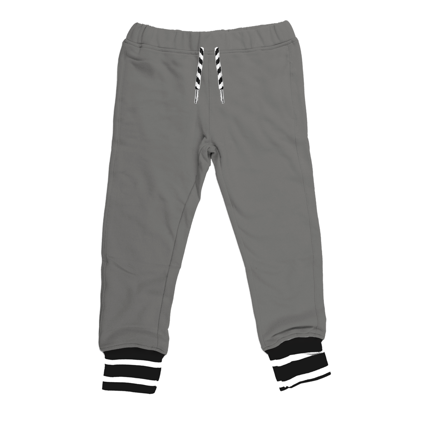 BEST Bamboo Drawstring Cuffed Joggers - Grey