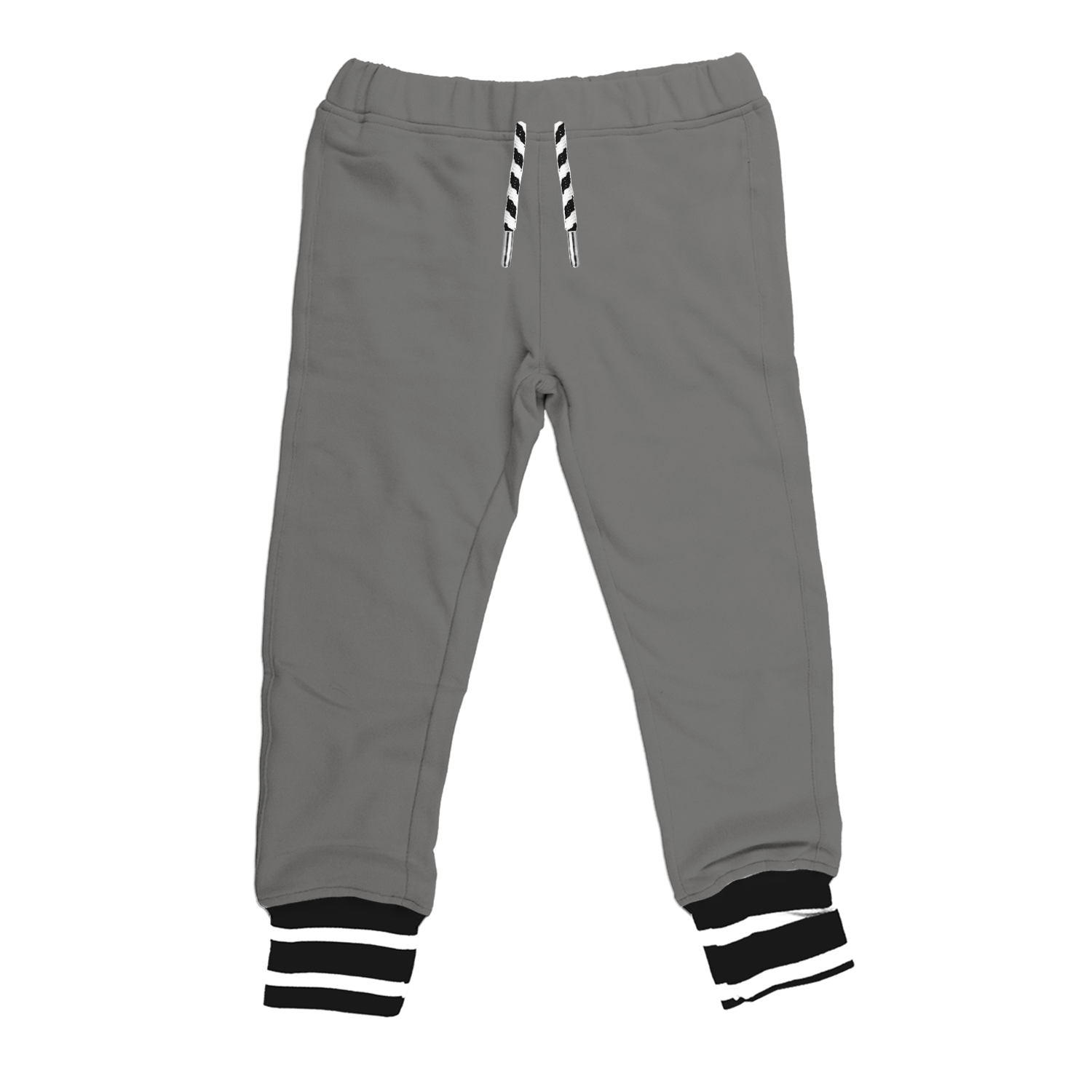 BEST Bamboo Drawstring Cuffed Joggers - Grey
