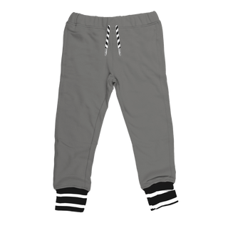 BEST Bamboo Drawstring Cuffed Joggers - Grey