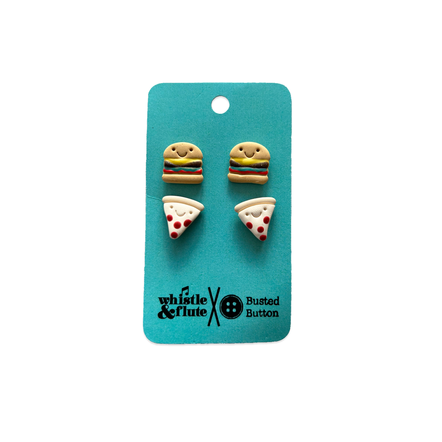 WHISTLE & FLUTE EARRINGS