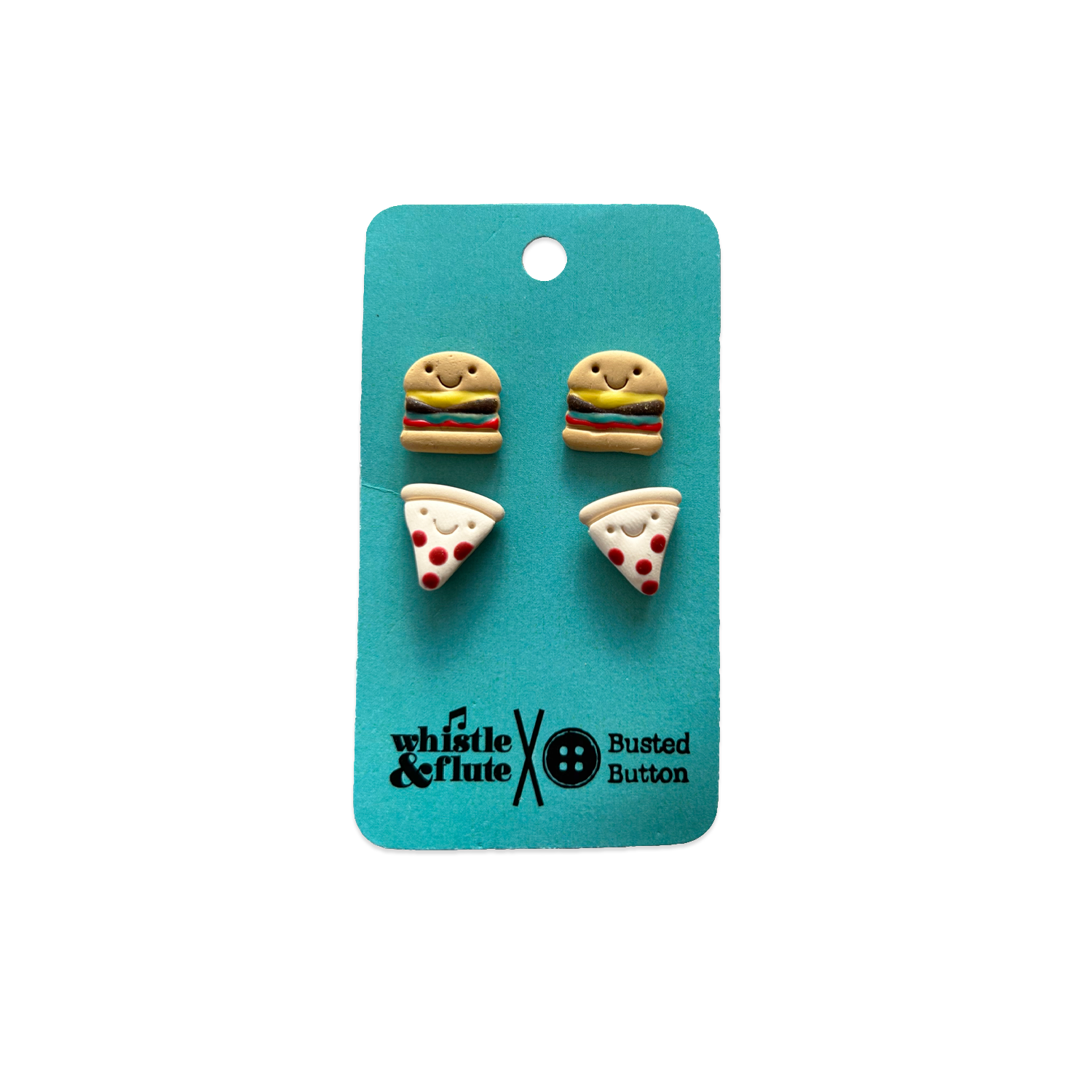 WHISTLE & FLUTE EARRINGS