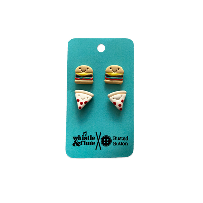 WHISTLE & FLUTE EARRINGS