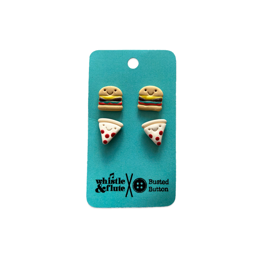 WHISTLE & FLUTE EARRINGS