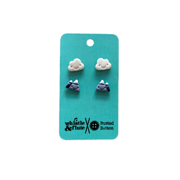 WHISTLE & FLUTE EARRINGS