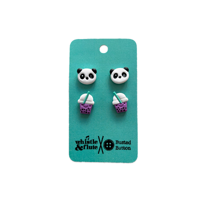 WHISTLE & FLUTE EARRINGS