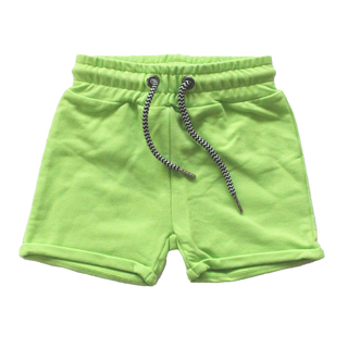 Bamboo Drawstring Shorts - Atomic Green