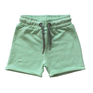 Bamboo Drawstring Shorts - Cool Mint