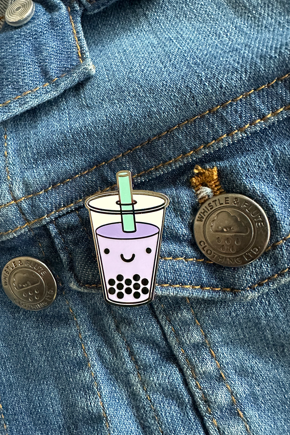 Kawaii Boba Enamel Pin