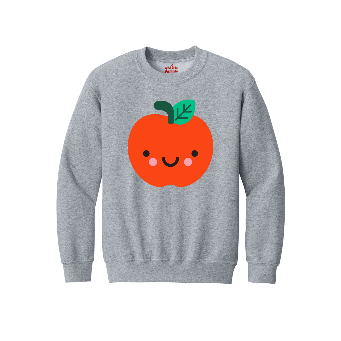 Kawaii Apple Sweatshirt