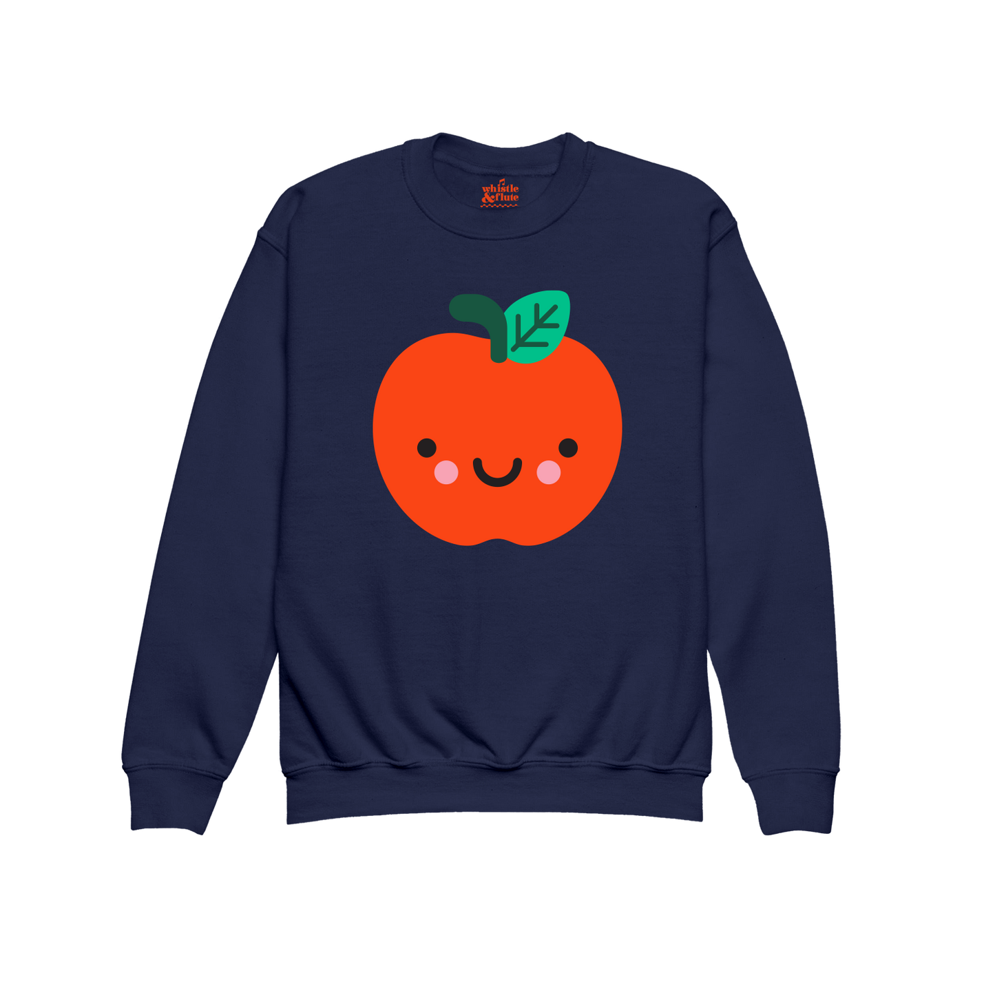 Kawaii Apple Sweatshirt