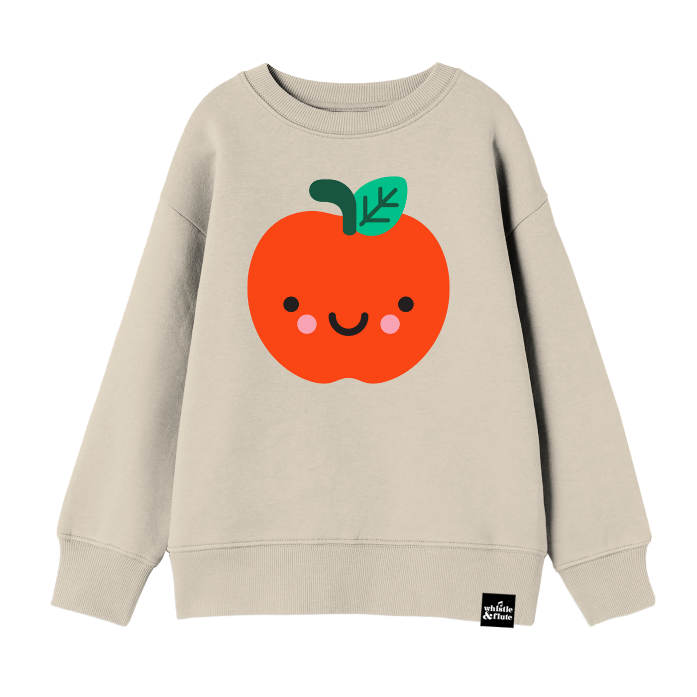 Kawaii Happy Apple Sweatshirt