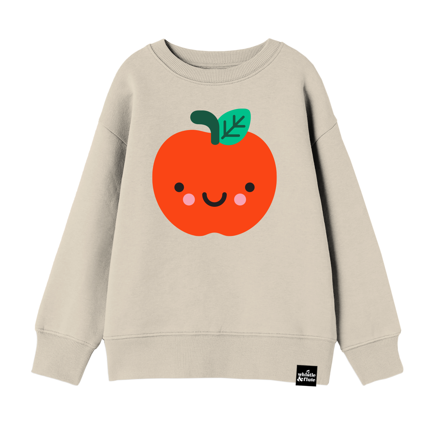 Kawaii Happy Apple Sweatshirt