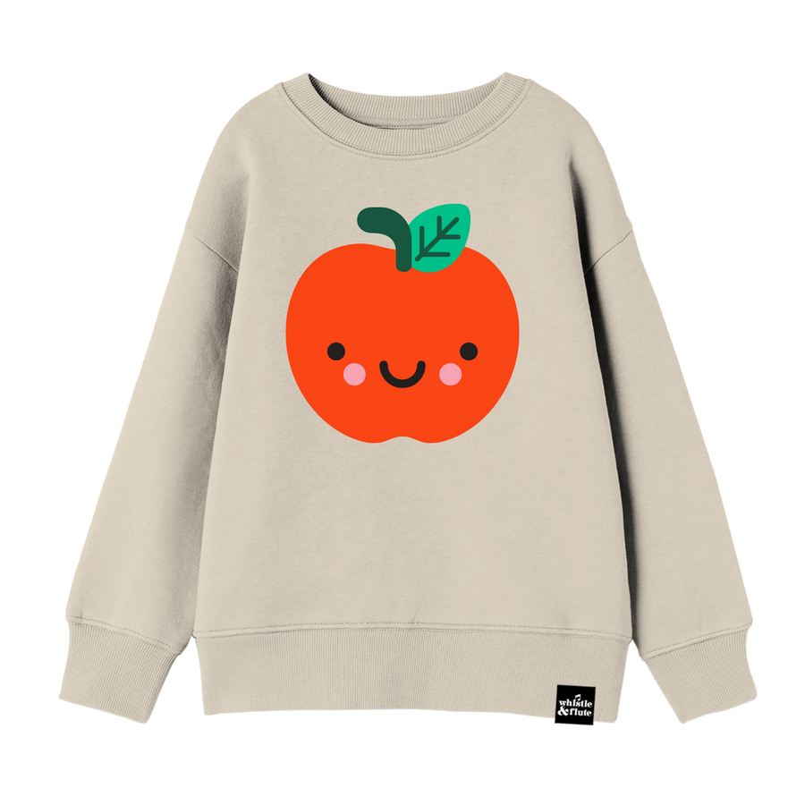 Kawaii Happy Apple Sweatshirt