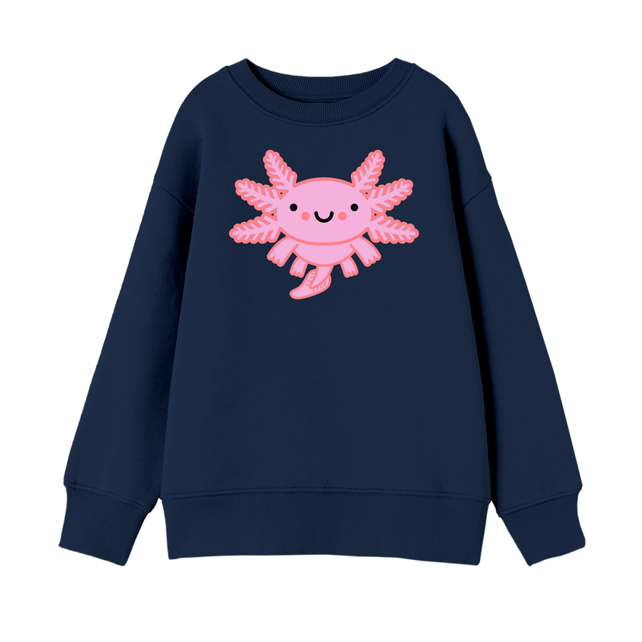 Kawaii Axolotl Sweatshirt *AVAILABLE 72 HOURS ONLY*