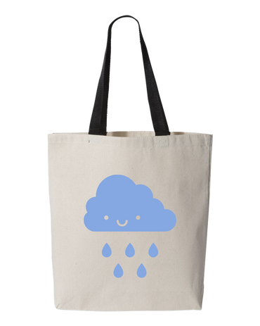 Kawaii Cloud Canvas Tote