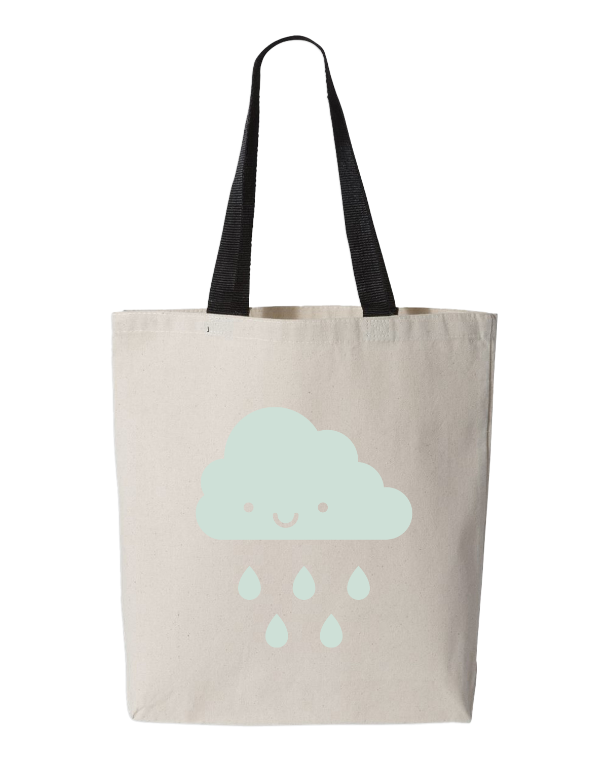 Kawaii Cloud Canvas Tote