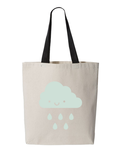 Kawaii Cloud Canvas Tote