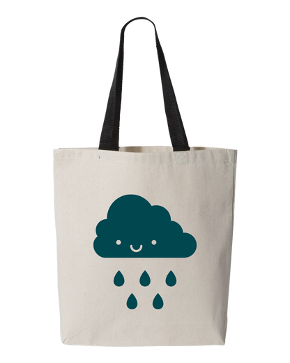 Kawaii Cloud Canvas Tote