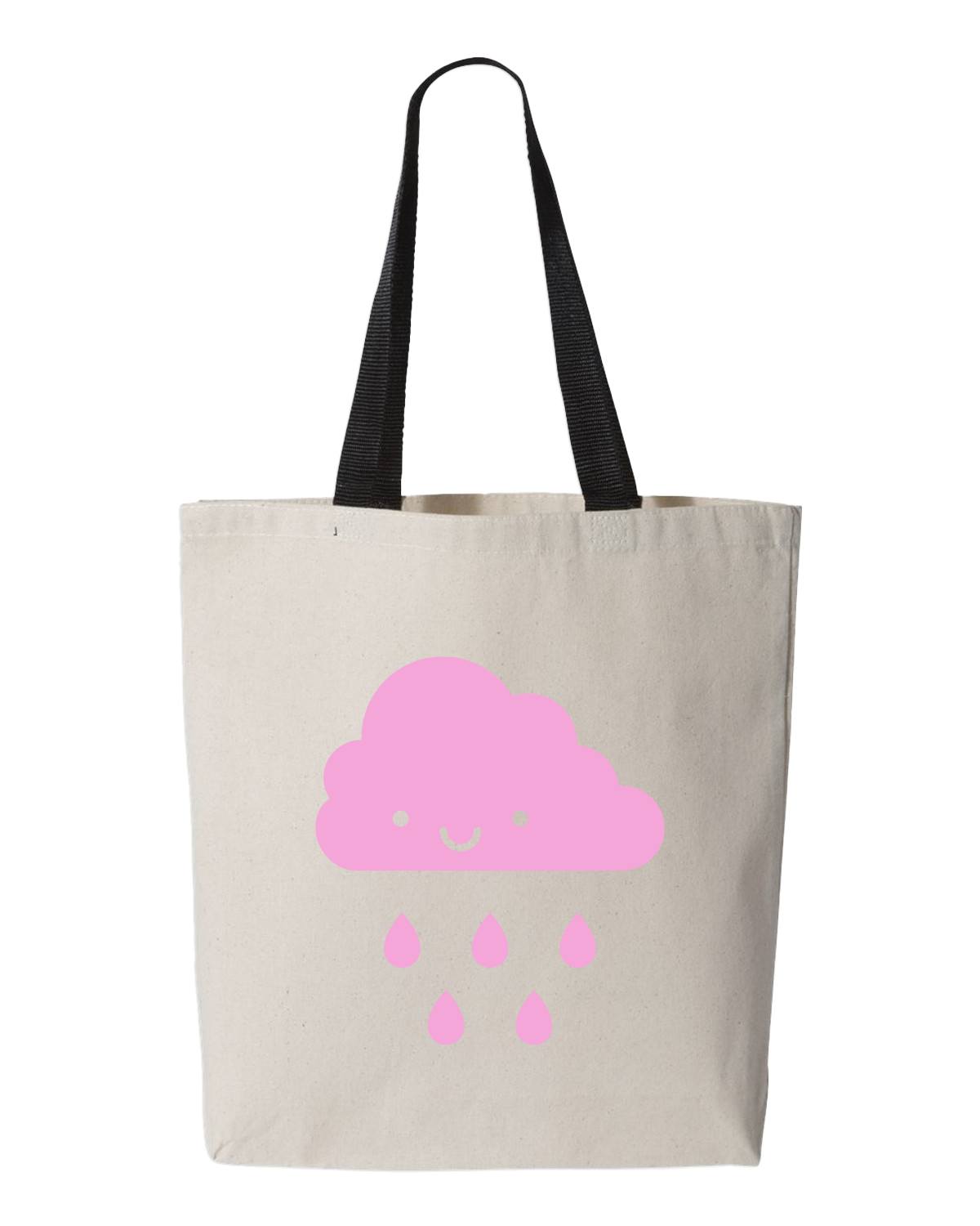 Kawaii Cloud Canvas Tote