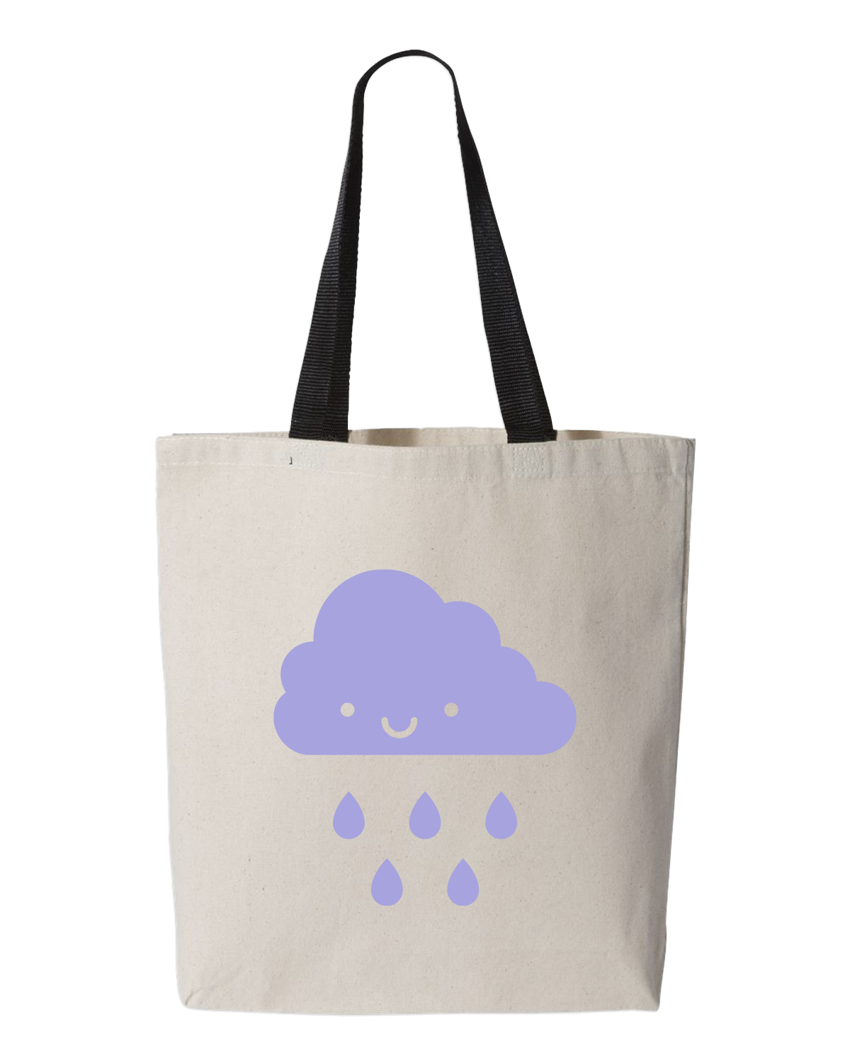 Kawaii Cloud Canvas Tote