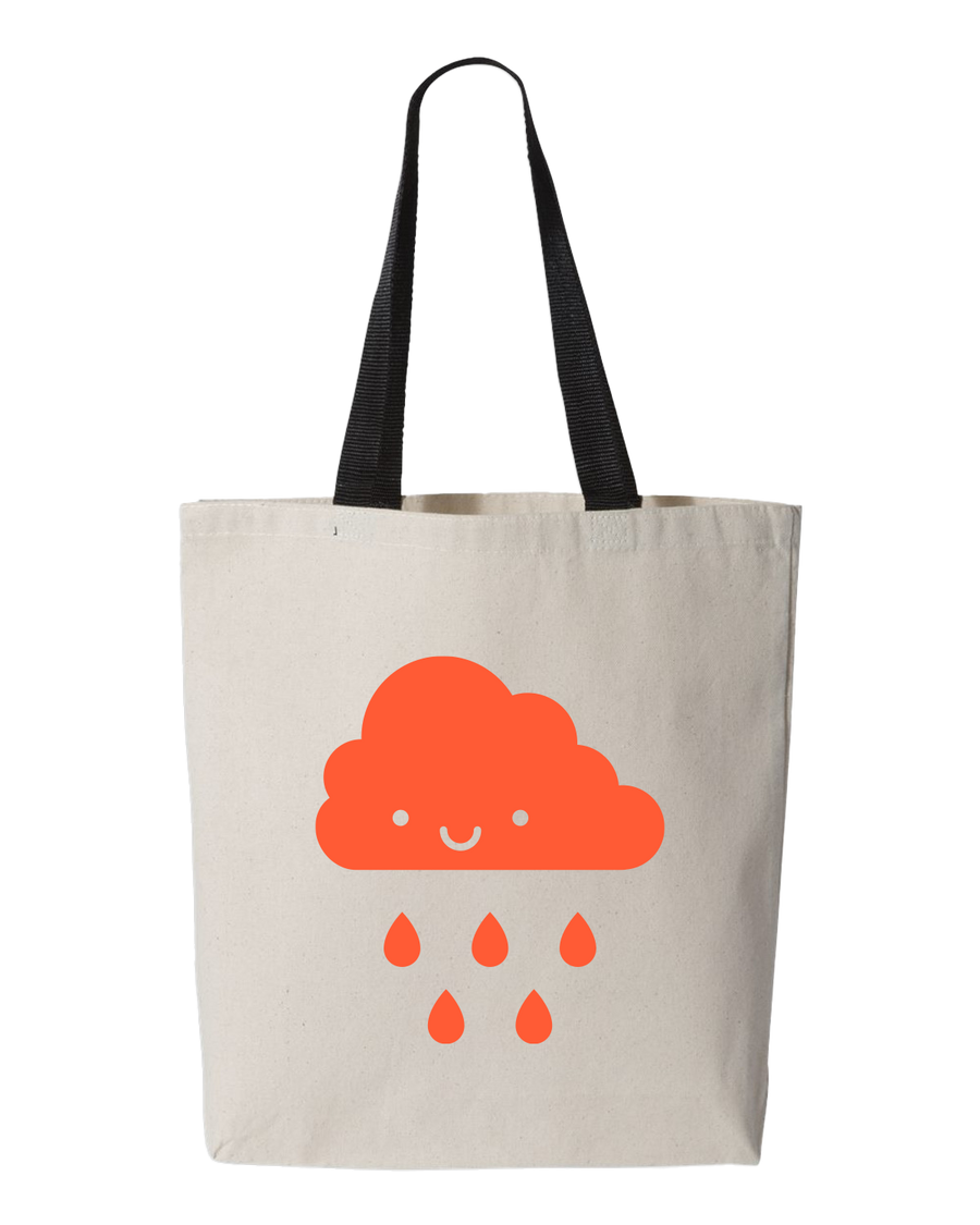 Kawaii Cloud Canvas Tote
