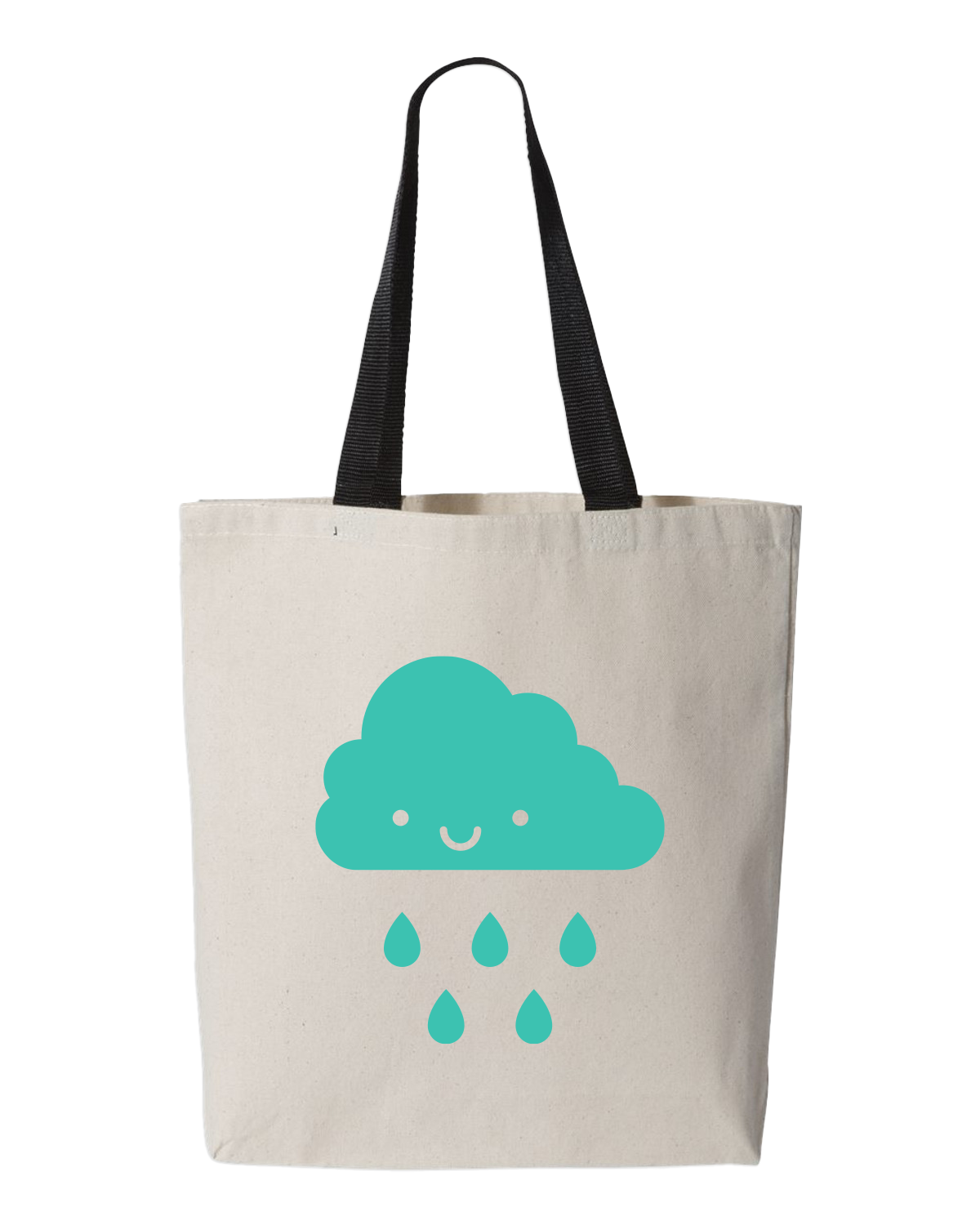 Kawaii Cloud Canvas Tote