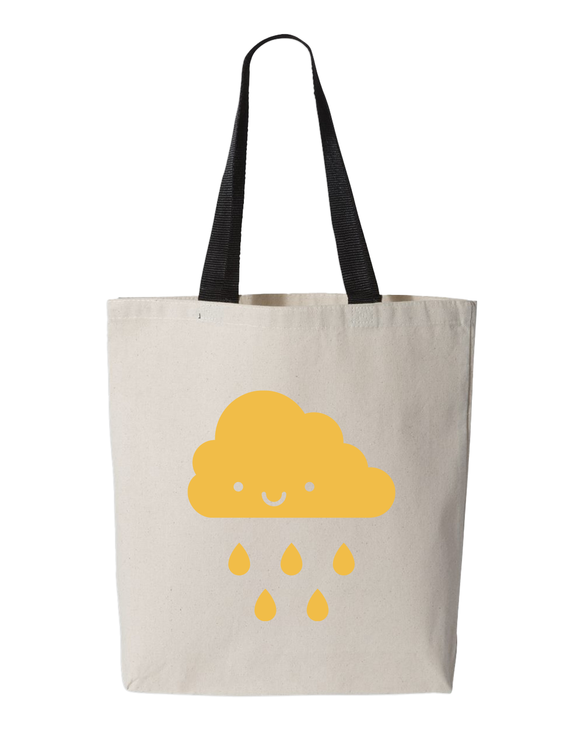 Kawaii Cloud Canvas Tote