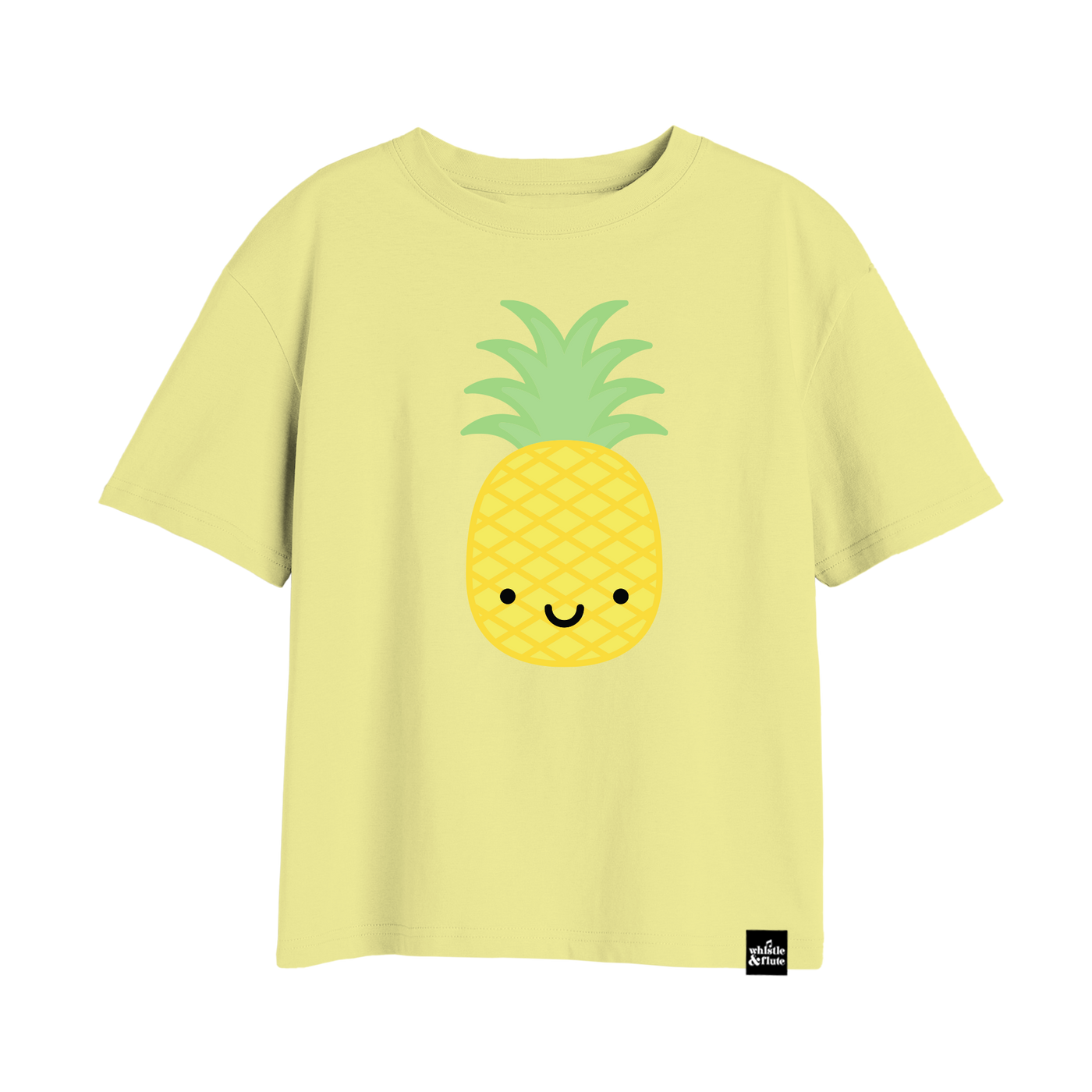 Kawaii Pineapple T-Shirt - Yellow